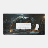 Iron Fang – Cyber Beast Gaming Mousepad Bureaumat (Keyboard & Muis)