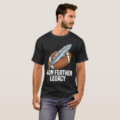 IRON FEATHER LEGACY - PHILADELPHIA FOOTBALL T-SHIRT (Voorkant volledig)