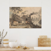 Iron Forge aan de Kent, Westmorland - Sandby Poster (Keuken)