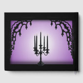 Iron Gates Purple Gothic Guest Book Gastenboek (Achterkant)