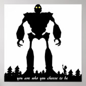 Iron Giant Kies wie je bent Poster (Voorkant)