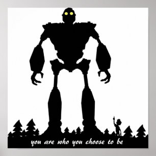 Iron Giant Kies wie je bent Poster