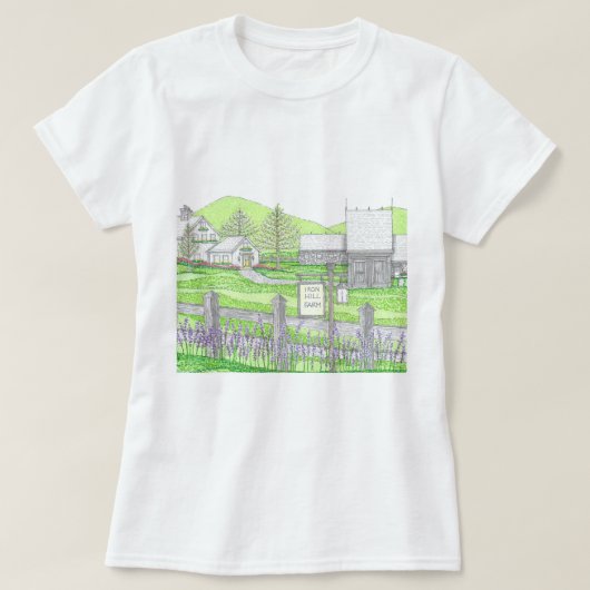 Iron Hill Boerderij T-shirt (Design voorkant)