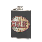 Iron Hockey Goalie Heupfles (Links)