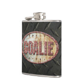 Iron Hockey Goalie Heupfles (Links)