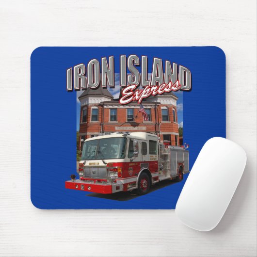 Iron Island Express Mousepad Muismat (Met muis)