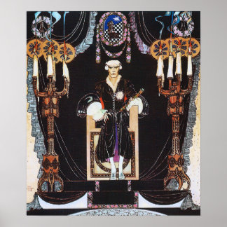 Iron King Illustratie van Kay Nielsen Fine Art Poster