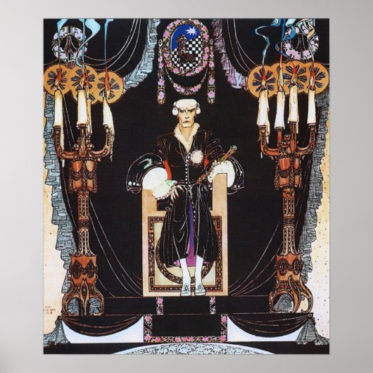 Iron King Illustratie van Kay Nielsen Fine Art Poster (Voorkant)