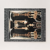 Iron King sprookje illustratie door Kay Nielsen Legpuzzel (Horizontaal)