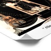 Iron King sprookje illustratie door Kay Nielsen Poster (Hoek)