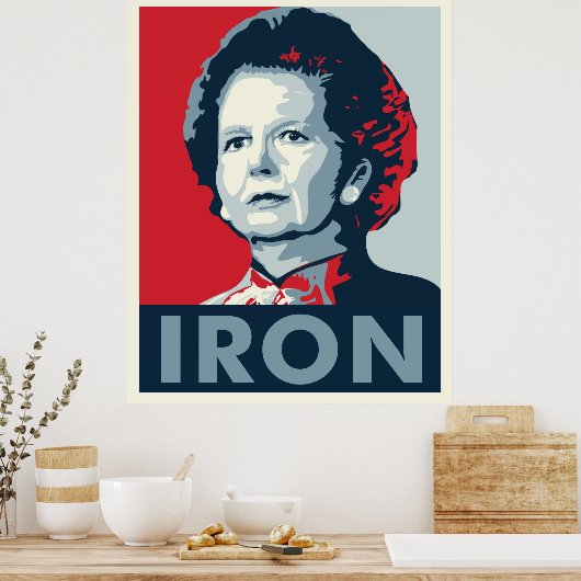 Iron Lady Poster (Keuken)