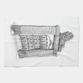 Iron Lion Gate Dish Towel Theedoek (Horizontaal)