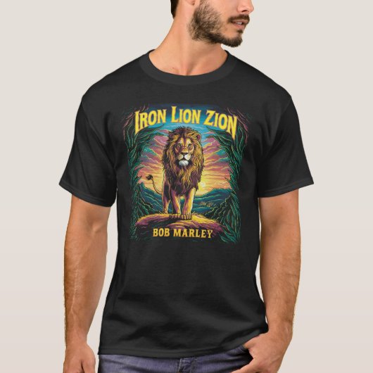 Iron Lion Zion T-shirt (Voorkant)