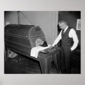 Iron Lung Therapy, jaren '30 Poster (Voorkant)