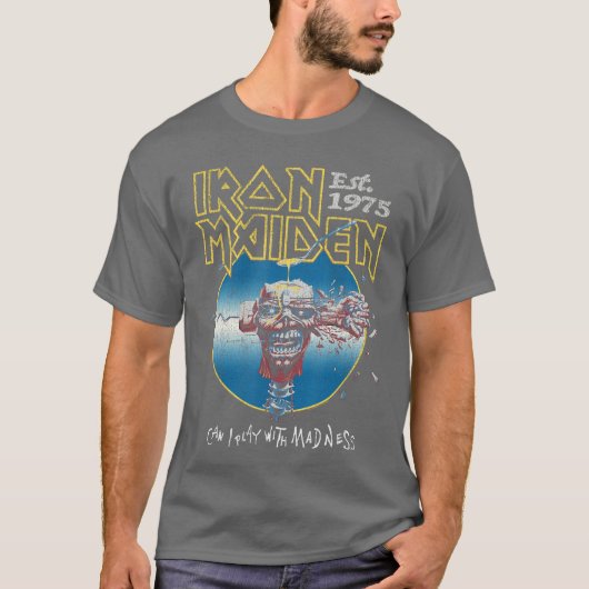 Iron Maiden Can I Play with Madness T-shirt (Voorkant)