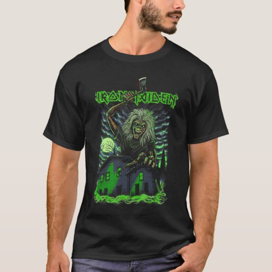 Iron Maiden Eddie Halloween friends T-shirt (Voorkant)