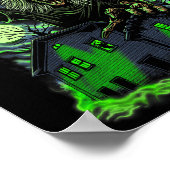 Iron Maiden - Eddie Halloween Poster (Hoek)