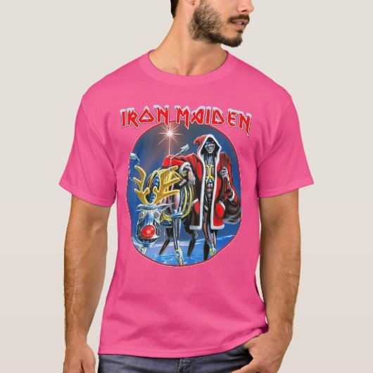 Iron Maiden SIT Xmas girl T-shirt (Voorkant)