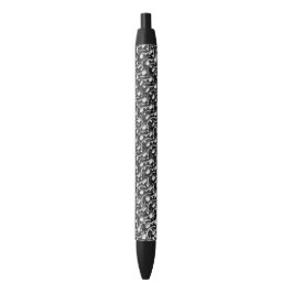 Iron Mail Gunmetal Black Metal Chain Armor Blauwe Inkt Pen