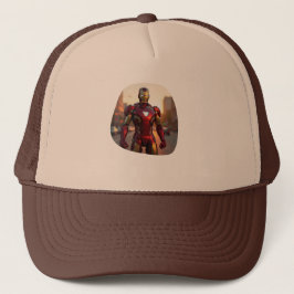 İron Man Hoed Trucker Pet