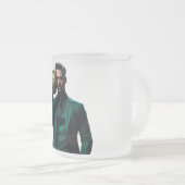 Iron Man never die Matglas Koffiemok (Voorkant rechts)