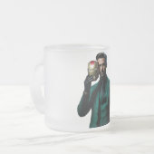 Iron Man never die Matglas Koffiemok (Voorkant links)