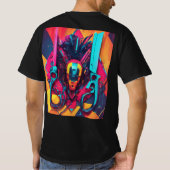 Iron man pistool Launcher T-shirt (Achterkant)