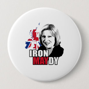 Iron Maydy the Iron Lady - Ronde Button 4,0 Cm