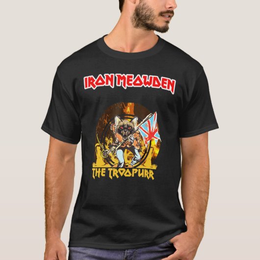 Iron Meowden Vaporware Troopurr Kittens Cats For F T-shirt