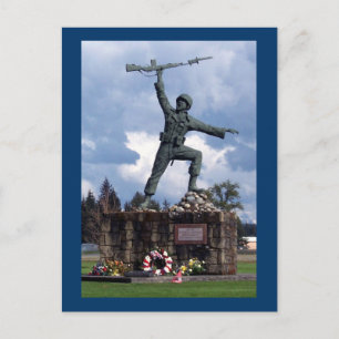 Iron Mike at Fort Lewis Briefkaart