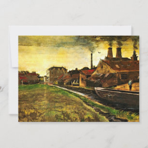 Iron Mill in Den Haag door Vincent van Gogh