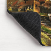 Iron Mill in Den Haag door Vincent van Gogh Muismat (Hoek)