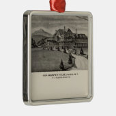 Iron Mountain House, Jackson, NH Metalen Ornament (Rechts)