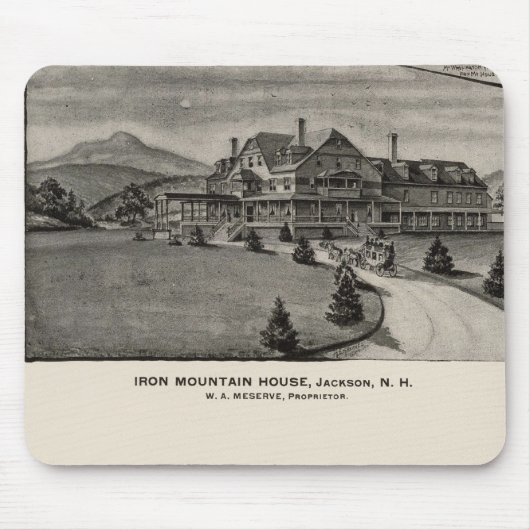 Iron Mountain House, Jackson, NH Muismat (Voorkant)