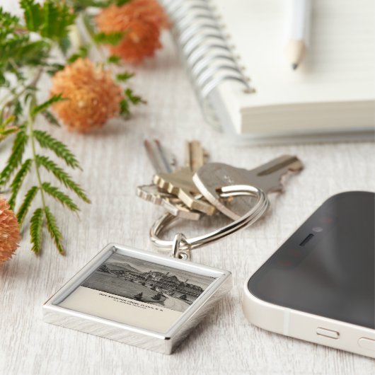 Iron Mountain House, Jackson, NH Sleutelhanger (Zijkant)