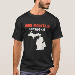 Iron Mountain Michigan Verenigde Staten Verenigde  T-shirt