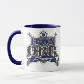 Iron Orr Brewery mok met 2 toonkoffie (Links)