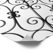 Iron Pergola, Gilcrease Museum Gardens. 2008 Poster (Hoek)