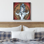 Iron Phantom Canvas Afdruk (Insitu (Slaapkamer))