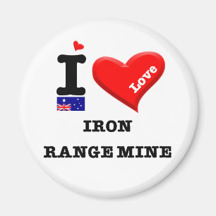 IRON RANGE MINE - I Love Magneet