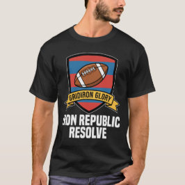 IRON REPUBLIC RESOLVE - NEW ENGLAND FOOTBALL T-SHIRT