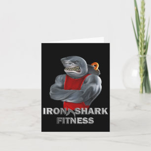 Iron Shark Fitness Gym Bodybuilding Kraft Training Kaart