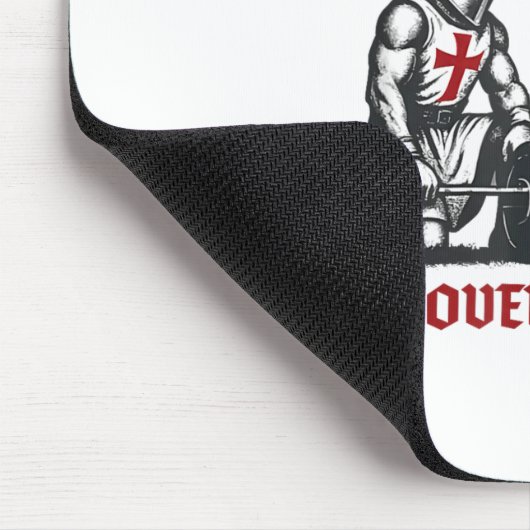 Iron Sharpens Iron Bible Scripture Christian Gym W Muismat (Hoek)