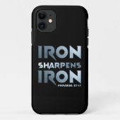Iron Sharpens Iron - Christelijke Mannen & Vrouwen Case-Mate iPhone Case (Achterkant)