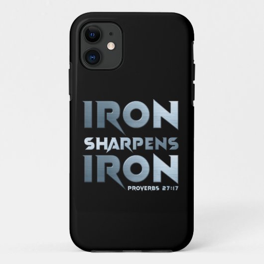 Iron Sharpens Iron - Christelijke Mannen & Vrouwen Case-Mate iPhone Case (Achterkant)