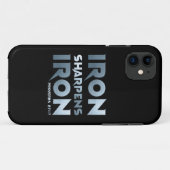 Iron Sharpens Iron - Christelijke Mannen & Vrouwen Case-Mate iPhone Case (Achterkant (horizontaal))