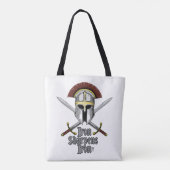Iron Sharpens Iron Essential Christelijke inspirat Tote Bag (Achterkant)