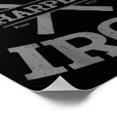 Iron Sharpens Iron Proverbs 27_17 Gym Workout Men  Poster (Hoek)