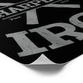 Iron Sharpens Iron Proverbs 27_17 Gym Workout Men  Poster (Hoek)