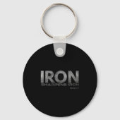 Iron Sharpens Iron  Sleutelhanger (Voorkant)